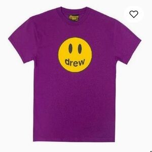 Drew House Mascot Tee Justin Bieber‎ XS XSmall Streetwear Unisex Purple TShirt